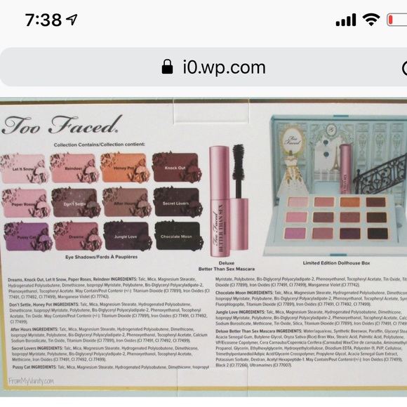 NIB too faced rare palette la petite Maison - Picture 3 of 4